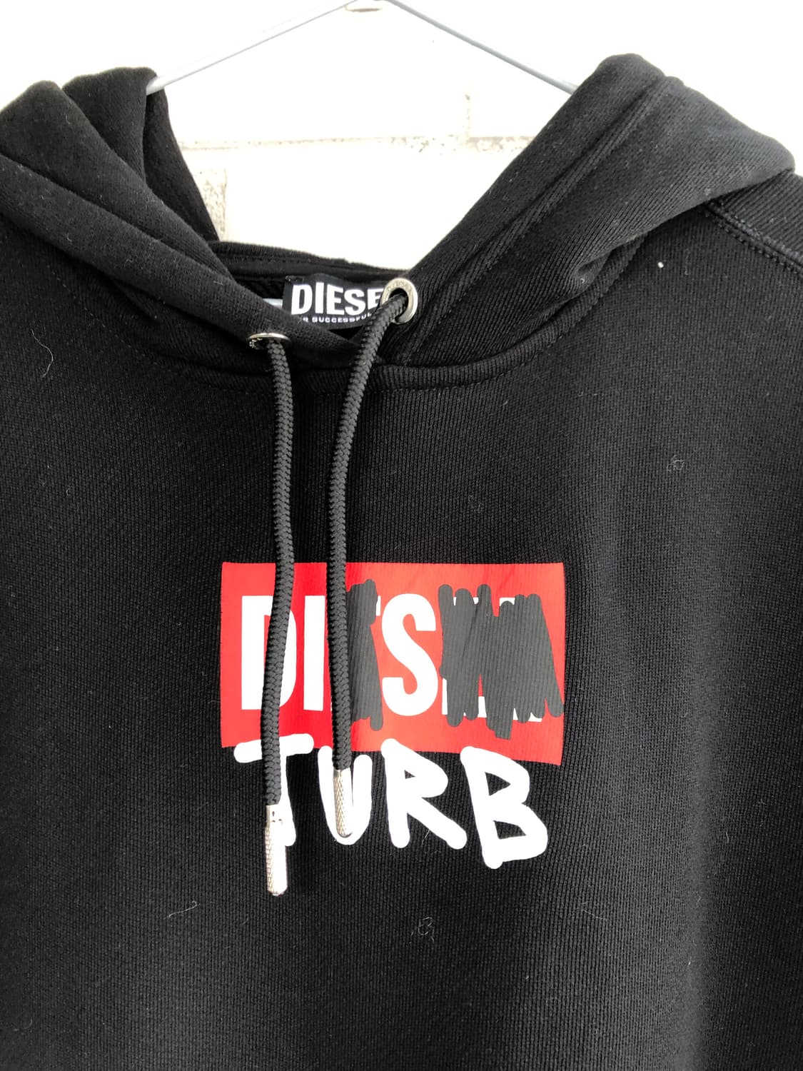 디젤 스웨트 후드 원피스 상품이미지3