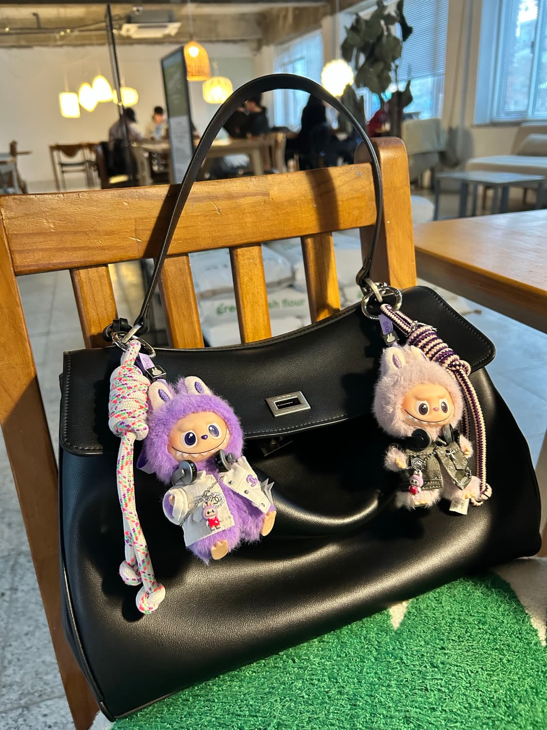 🐰미니라부부 내 마음속 비밀번호”M”커스텀키링 상품이미지6