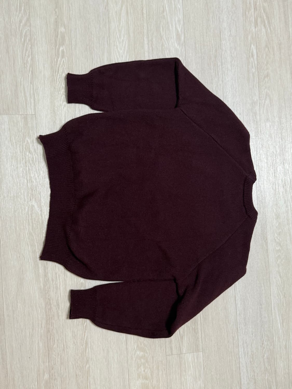 꼼데가르송 니트 버건디 상품이미지3