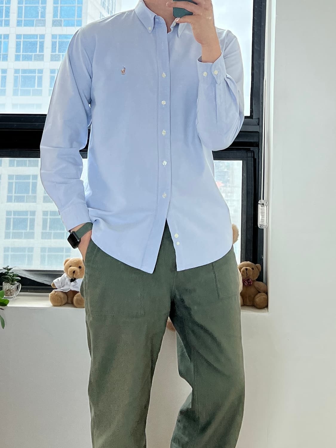 폴로 랄프로렌 솔리드 셔츠 105 상품이미지7