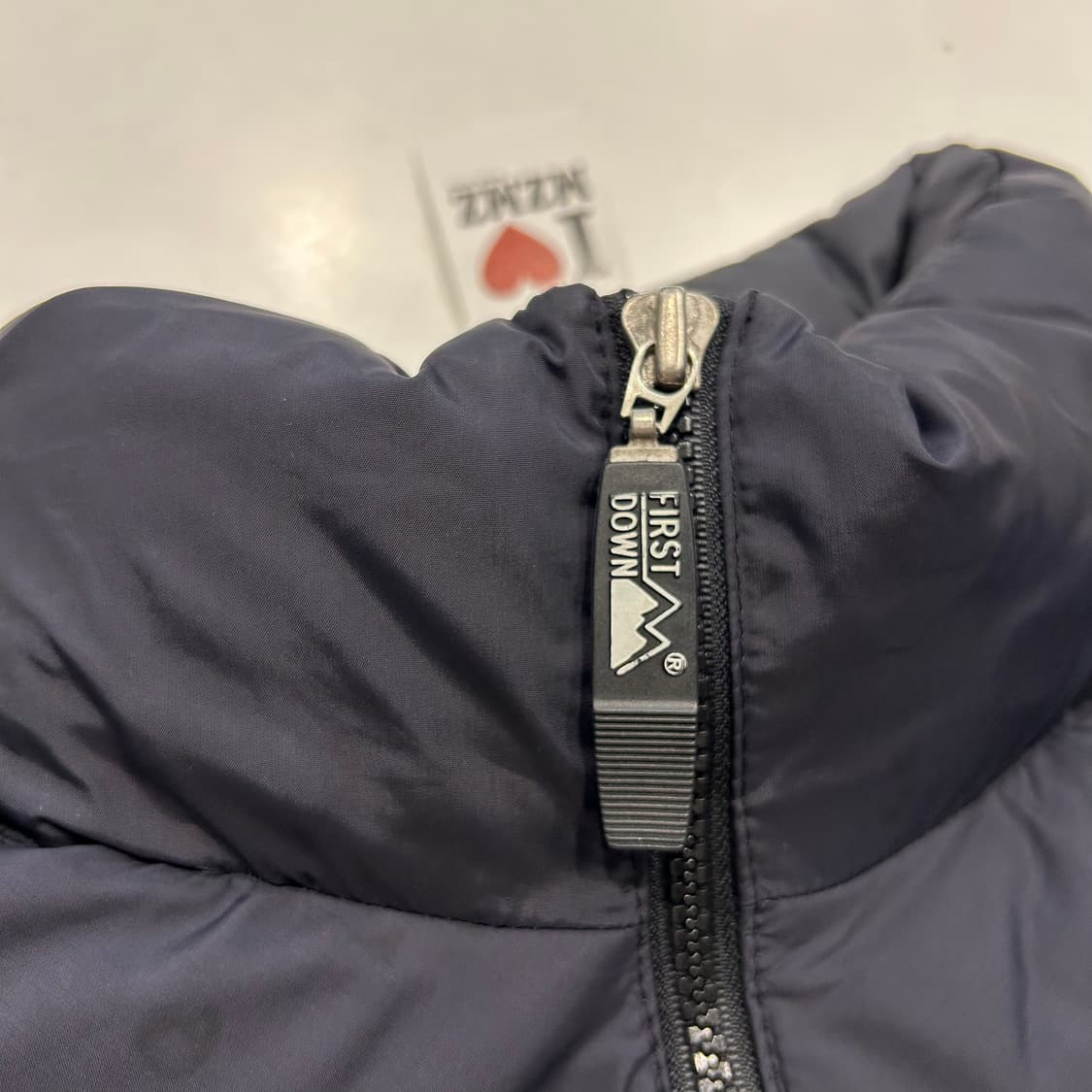 [M] 퍼스트다운 USA 푸퍼 다운 패딩 블랙 A432 상품이미지5