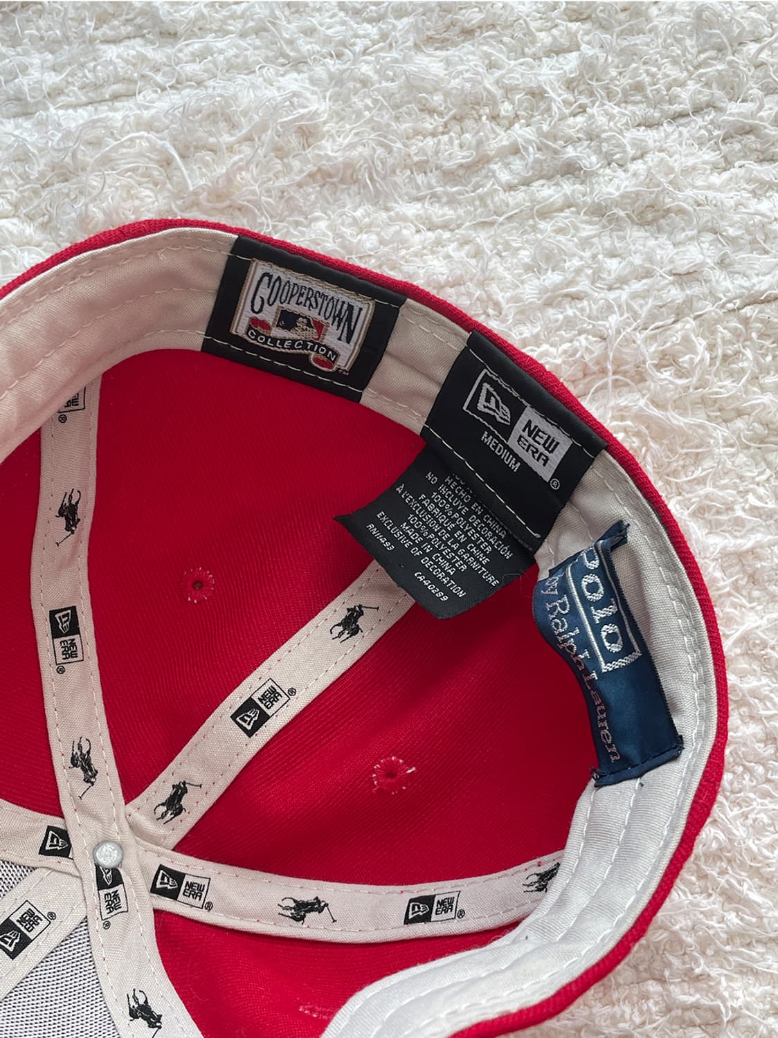 폴로랄프로렌 x 뉴에라 시카고컵스 볼캡 상품이미지5