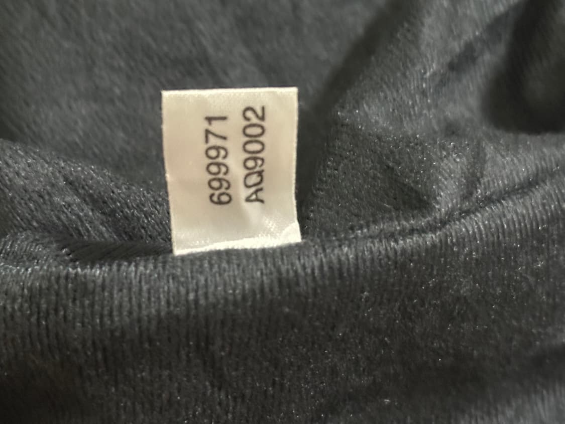 00s adidas 아카이브 미니멀 블랙 윈드브레이커 상품이미지5