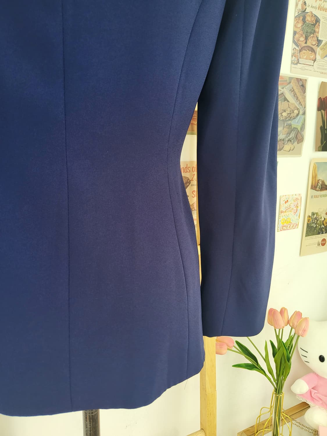 멜로즈 빈티지 네이비 자켓 상품이미지7