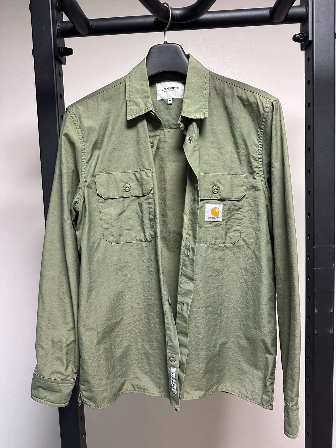 칼하트 필드 셔츠 그린 상품이미지1