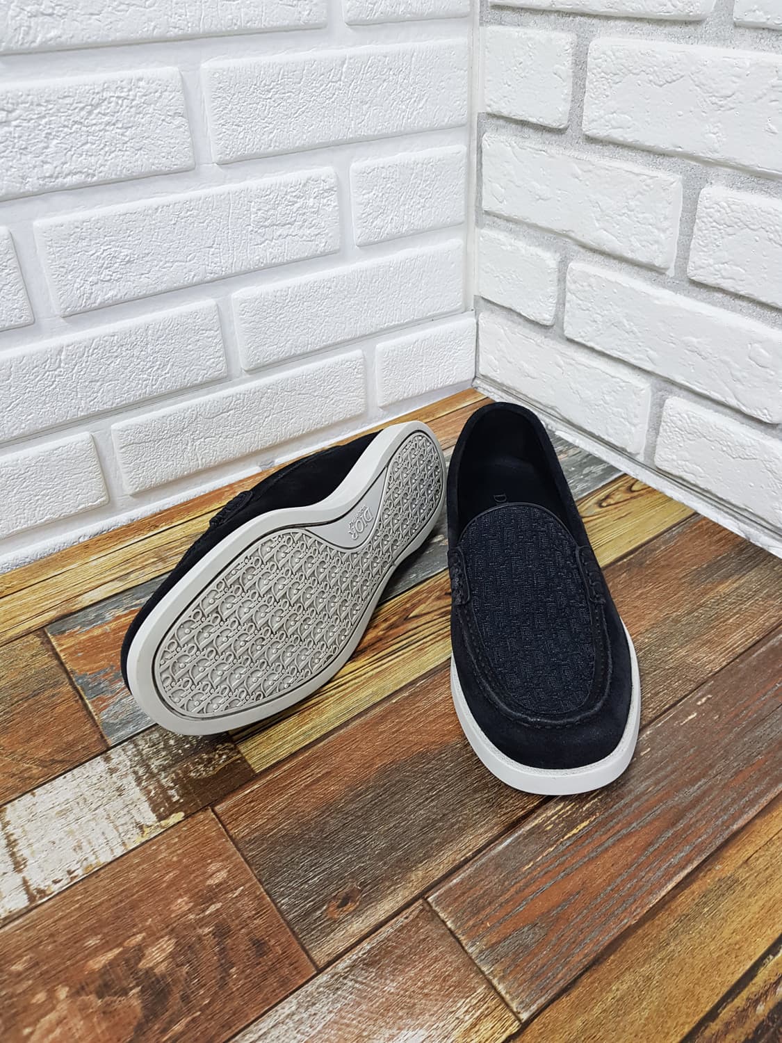 [40/정품] 디올 그랑빌 로퍼 블랙 상품이미지3