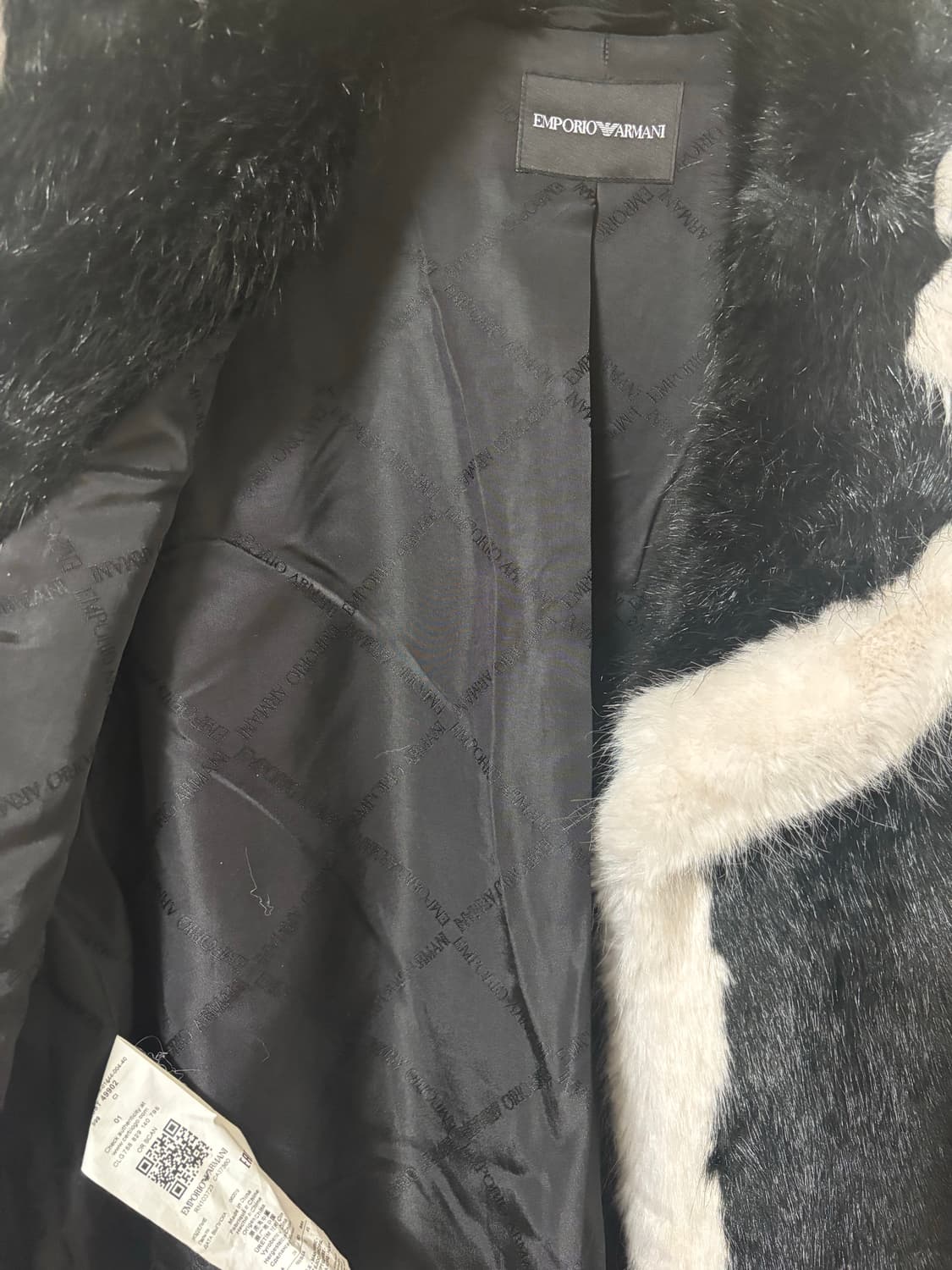엠포리오 아르마니 퍼 자켓 상품이미지3