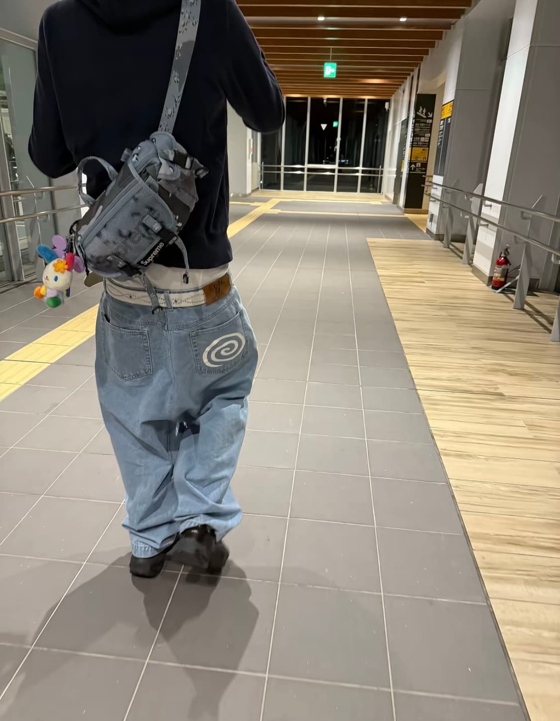 슈프림 블루 초코칩 웨이스트백 20SS 상품이미지2