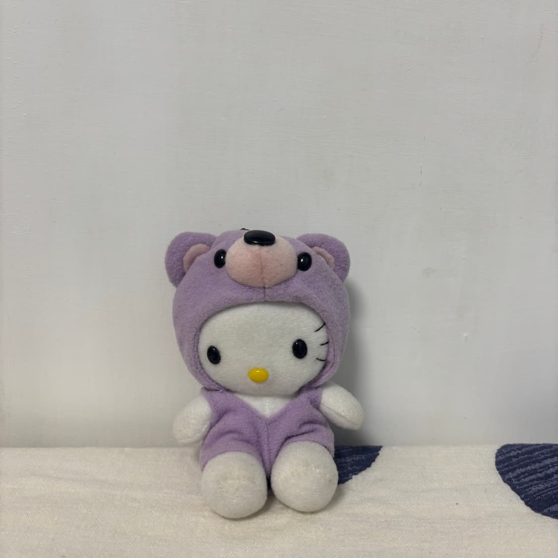 1999년 고전 산리오 보라색 곰 키티 인형 키링 상품이미지1