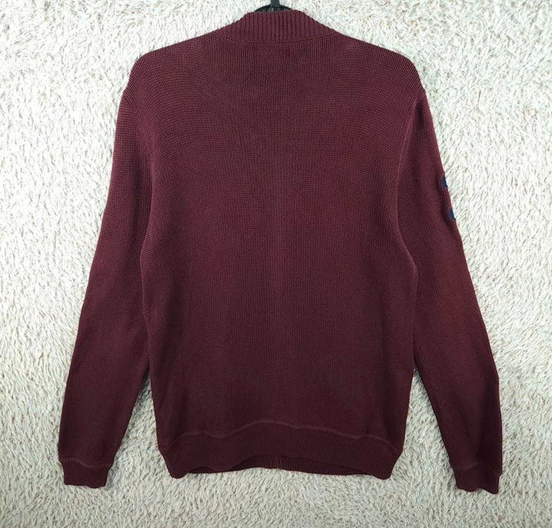 폴로 빅포니 버건디 니트집업  상품이미지2