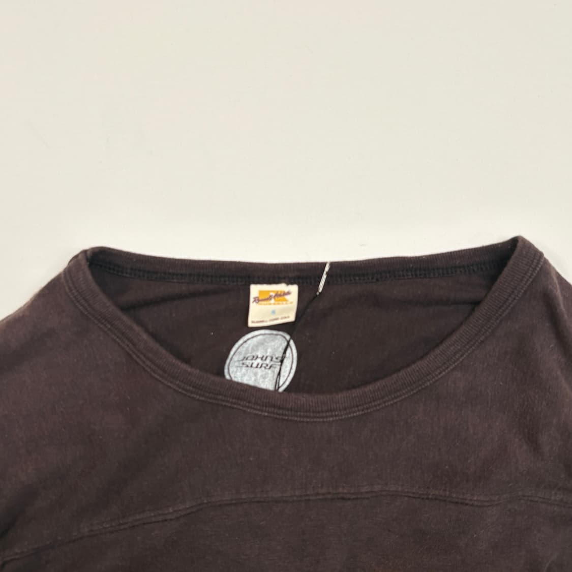[S] 70s 복각 USA Russell football T-shirt 상품이미지2