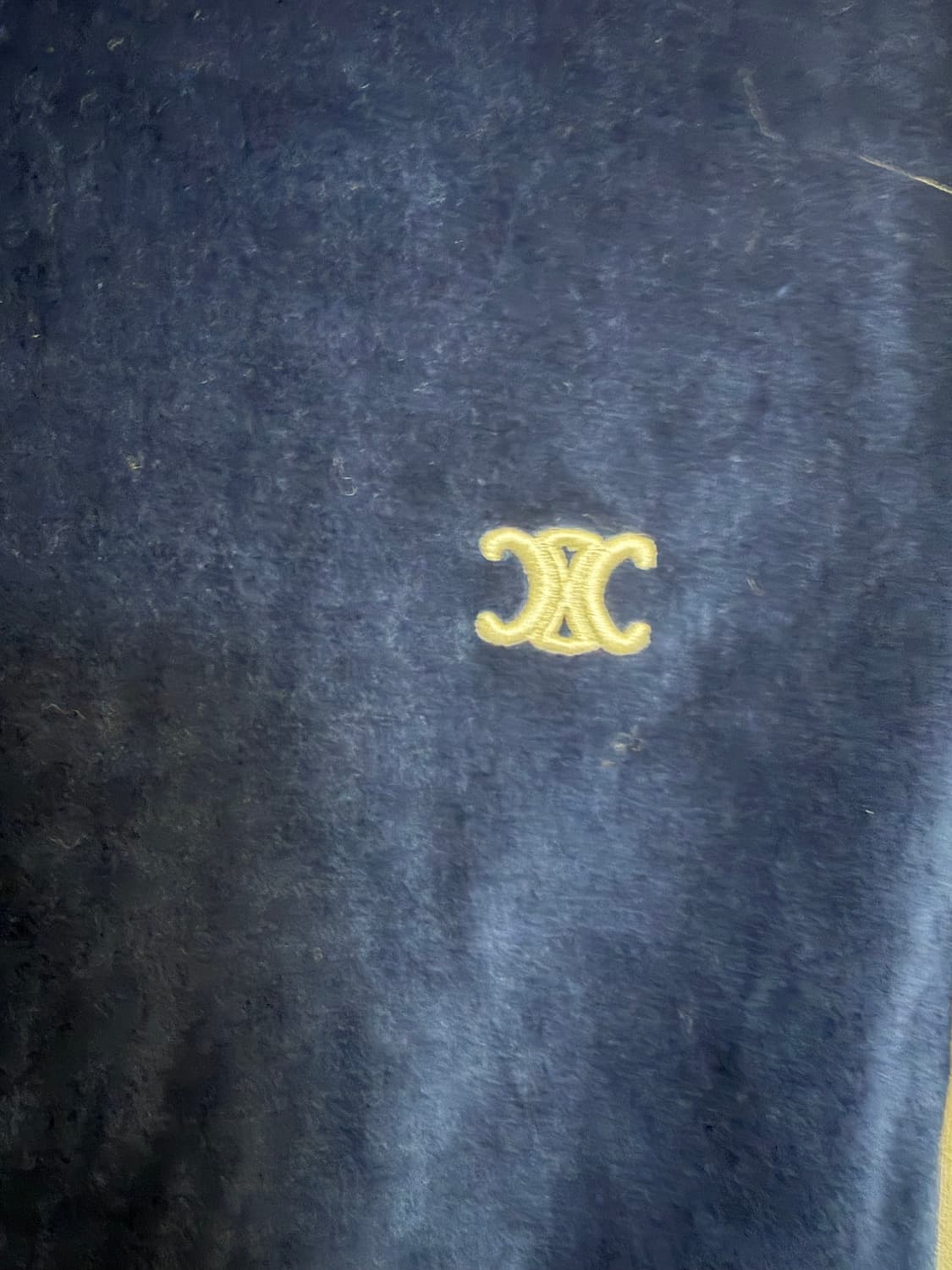 (M) 셀린느 트리옹페 벨루어 트랙 자켓 상품이미지3