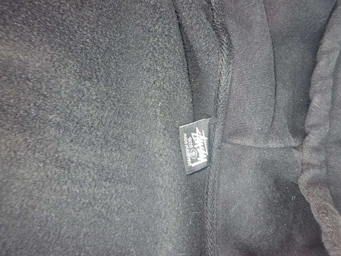 [정품/S] 스투시 후드집업 블랙  상품이미지7