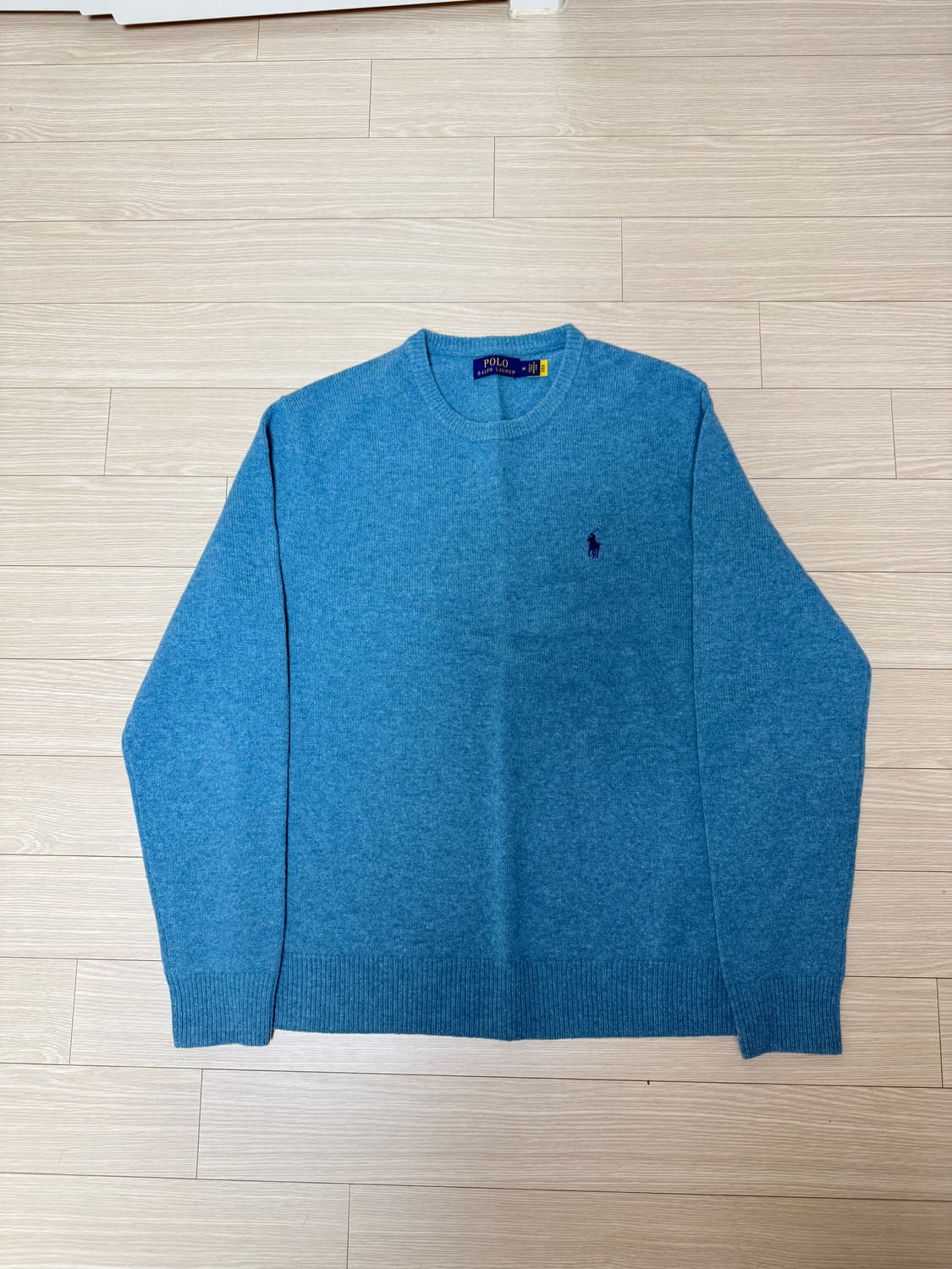 [M] 폴로 울 스웨터 니트 상품이미지1
