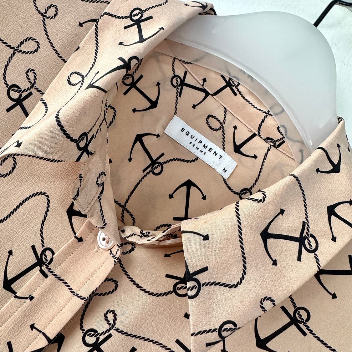 이큅먼트 앵커 실크 셔츠 블라우스 상품이미지2