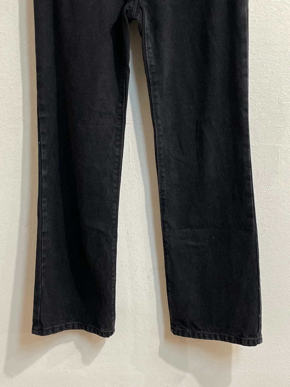 시스템 워싱 코튼 와이드 팬츠 상품이미지6