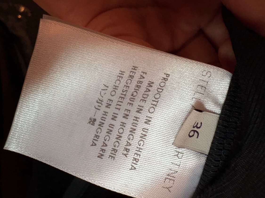 스텔라 맥카트니 블랙 롱 코트  상품이미지3