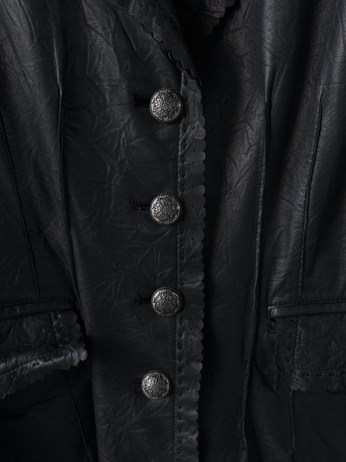 앤클라인 레더 블레이저  상품이미지6