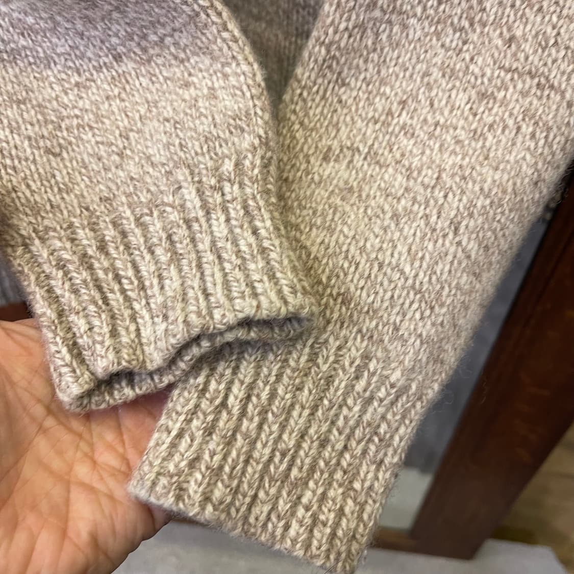 엘엘빈 집업 니트 상품이미지5