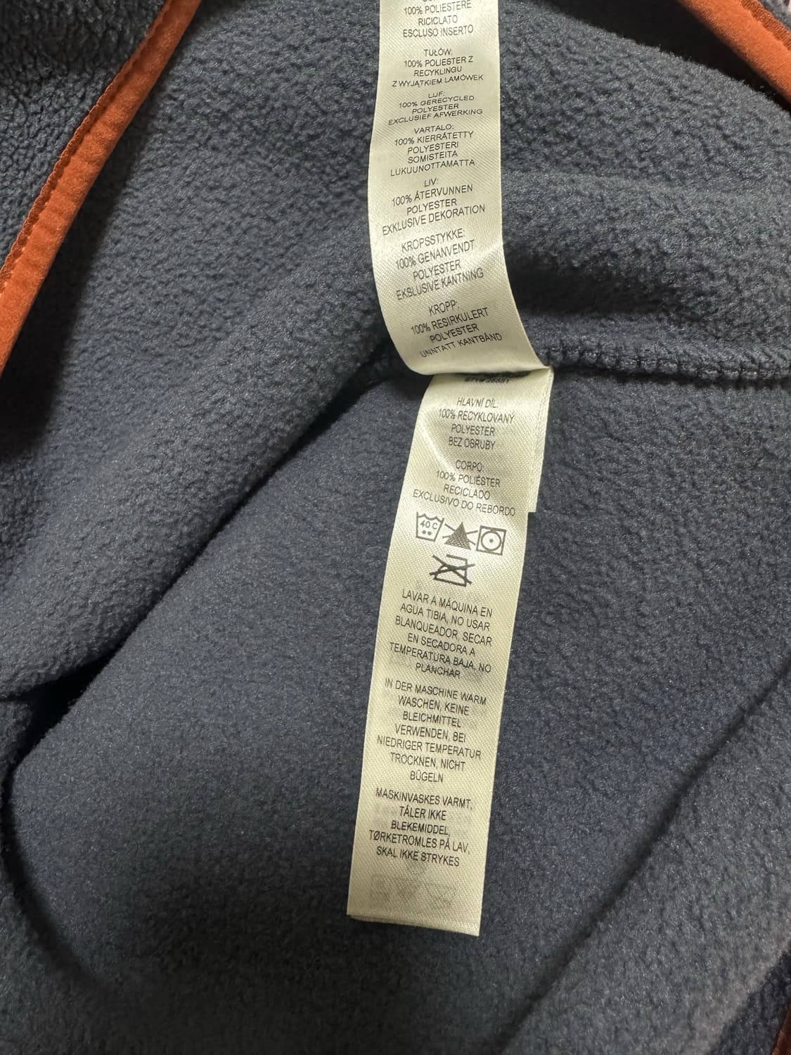 [L]파타고니아 신칠라 스몰더 블루 버니쉬드 레드 상품이미지5