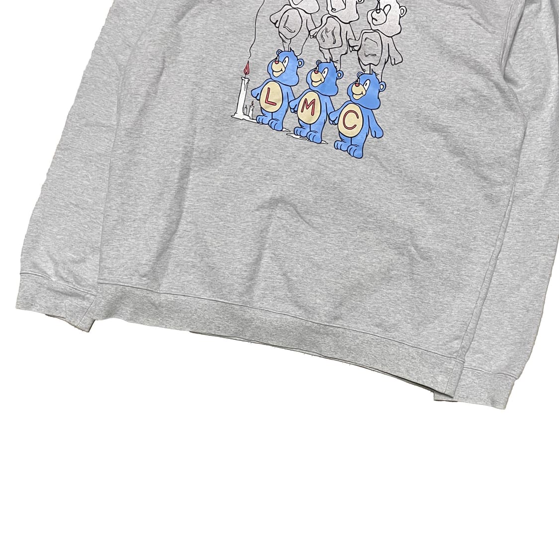 LMC 캔들베어 그레이 맨투맨 상품이미지4