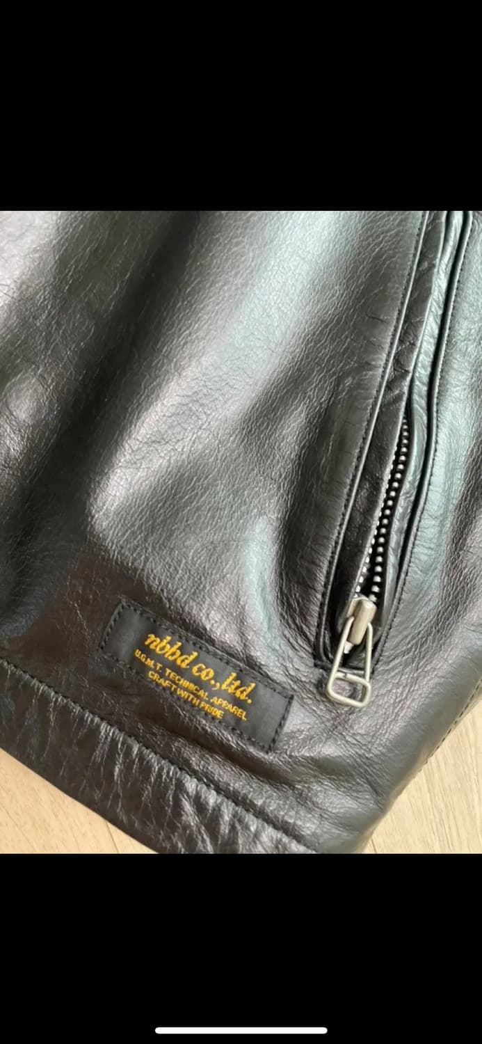 네이버후드 레더 베스트 L 상품이미지2