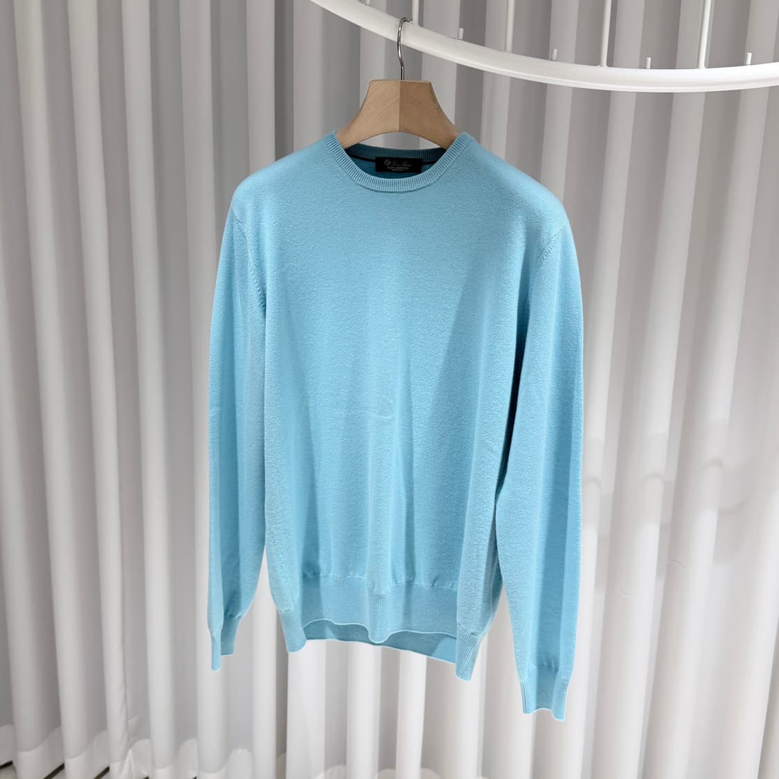 (A+/50) / 로로피아나 베이비 캐시미어 니트 스웨터 스카이 상품이미지2