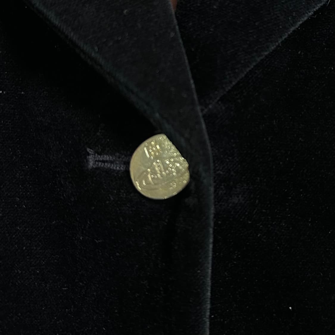 비비안웨스트우드 블랙 벨벳 블레이저 자켓 상품이미지5