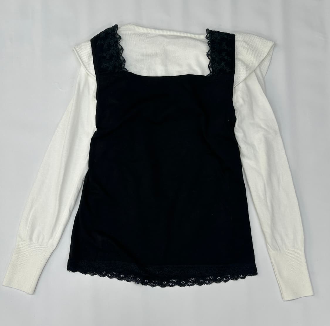 🖤바닐라 지뢰계깔 코디세트🖤 블랙 고스로리 공겜여주 메이드 일본  상품이미지4