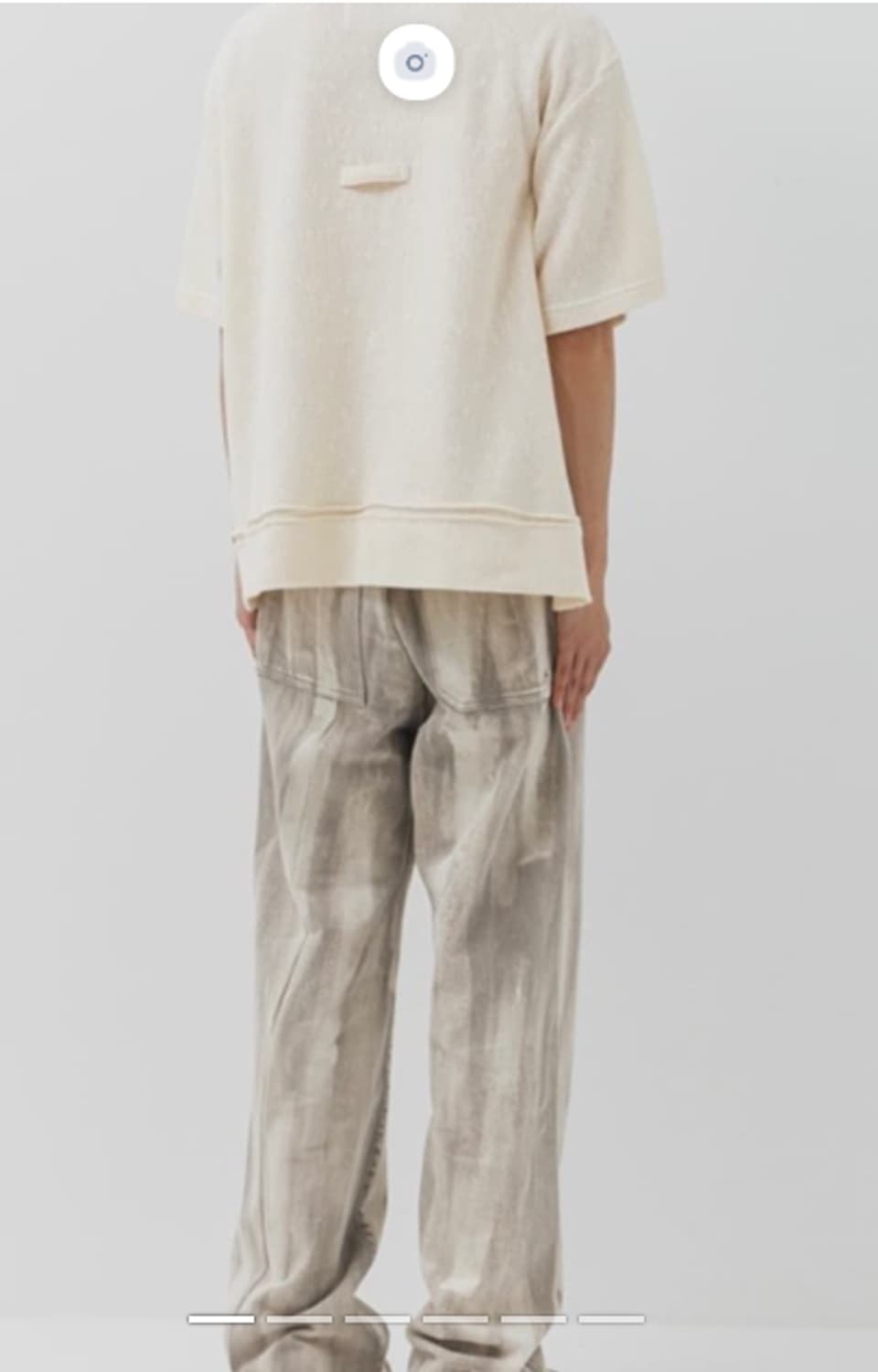 Yiyae 이예 블리치 팬츠 M 상품이미지10