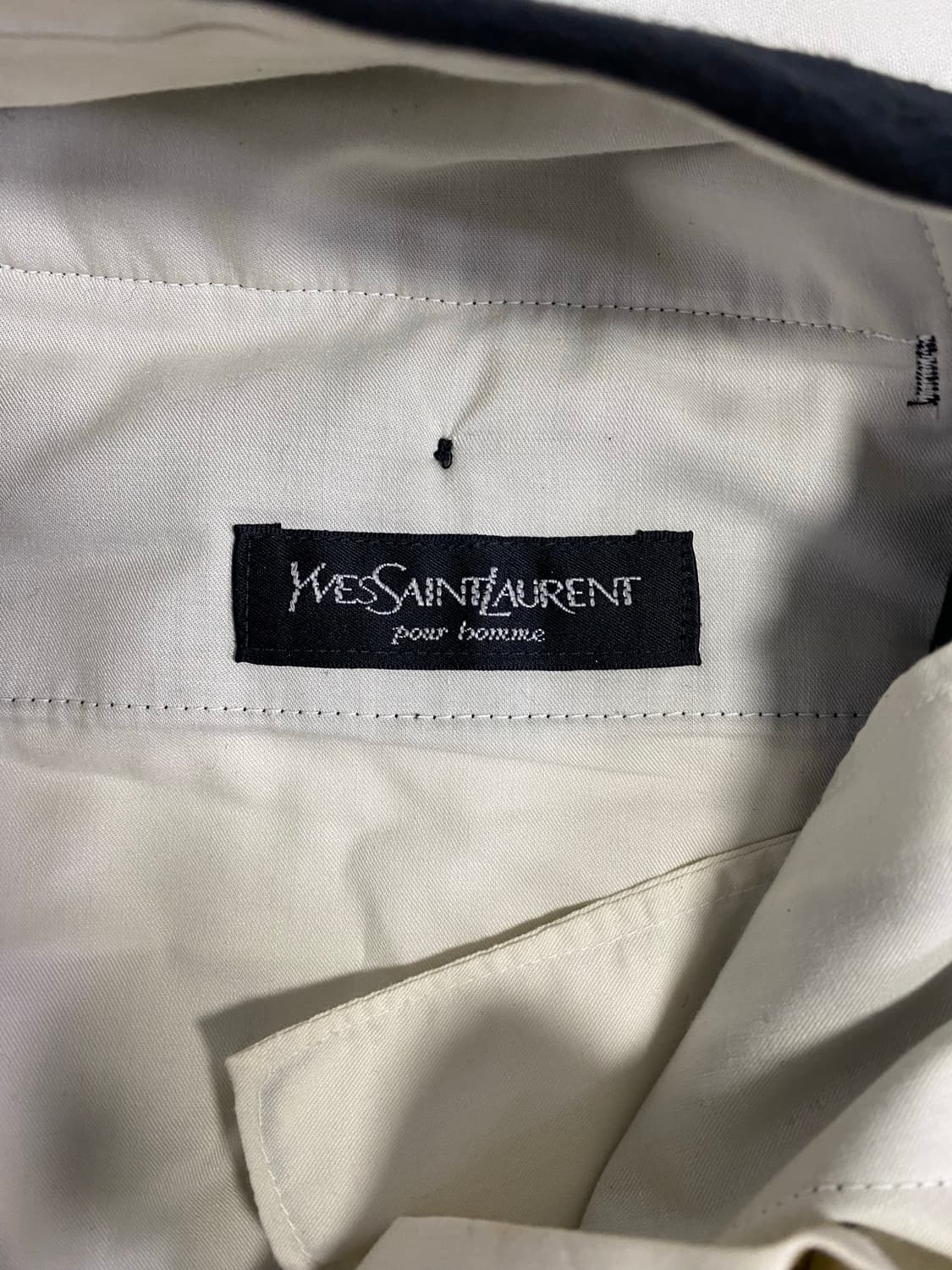 입생로랑 YSL 투턱 울 슬랙스 트라우저 <637> 상품이미지6