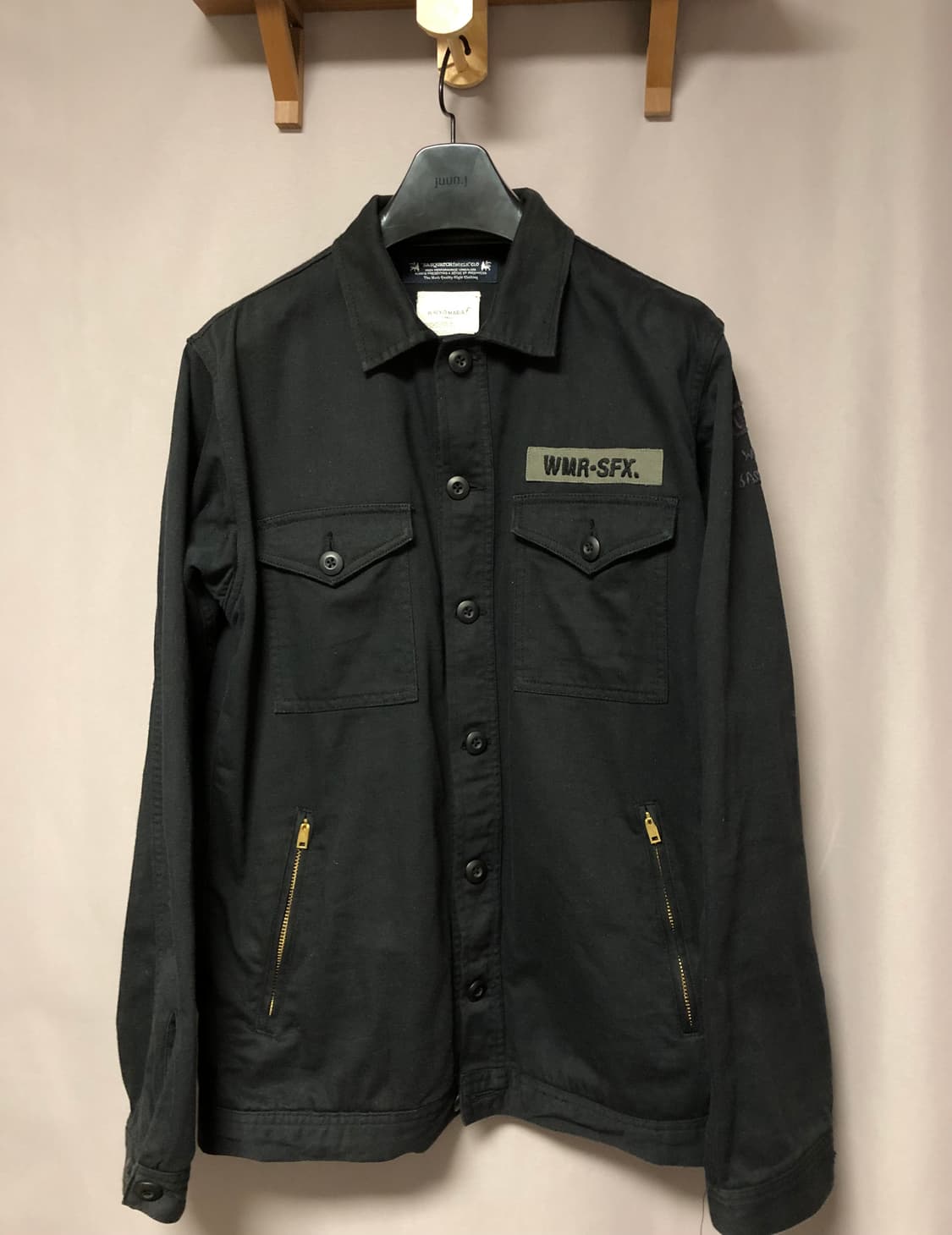 사스콰치패브릭스 X 와코마리아 셔츠자켓 상품이미지1