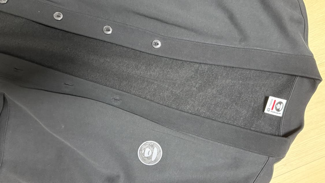 [XL] AAPE 에이프 검정 가디건 상품이미지3