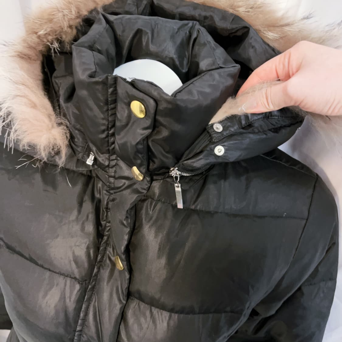 y2k 하이넥 갸루 패딩 00s 상품이미지3