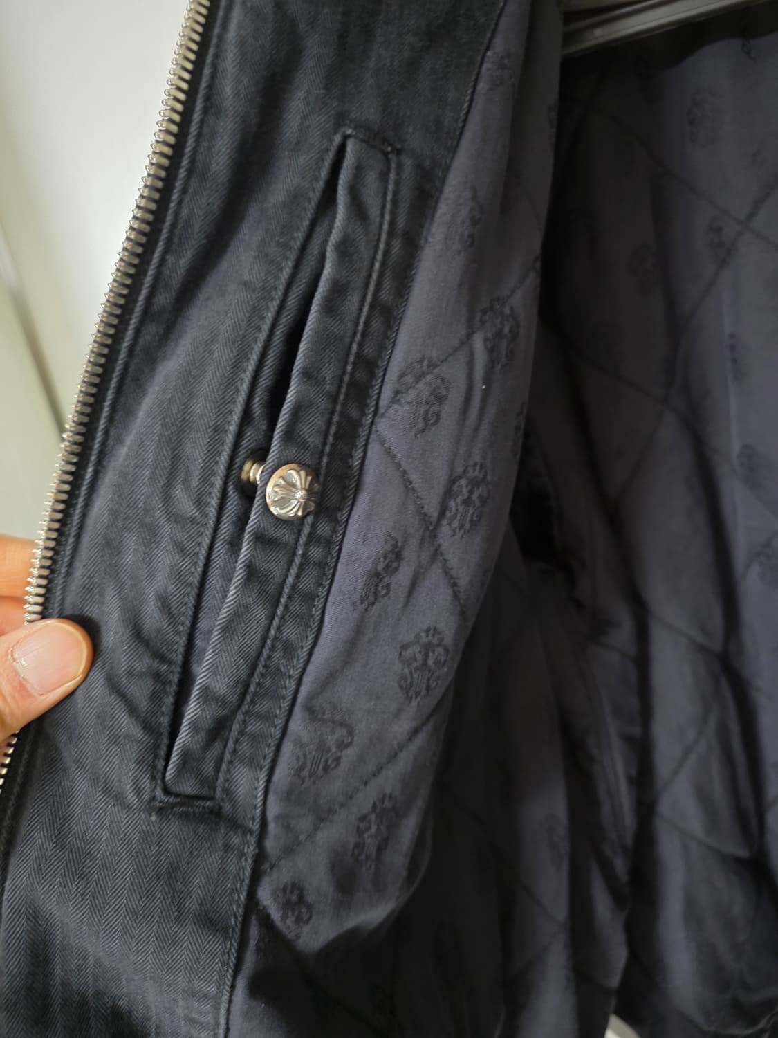 크롬하츠 내피 자켓 인보이스 O 사이즈L 상품이미지6