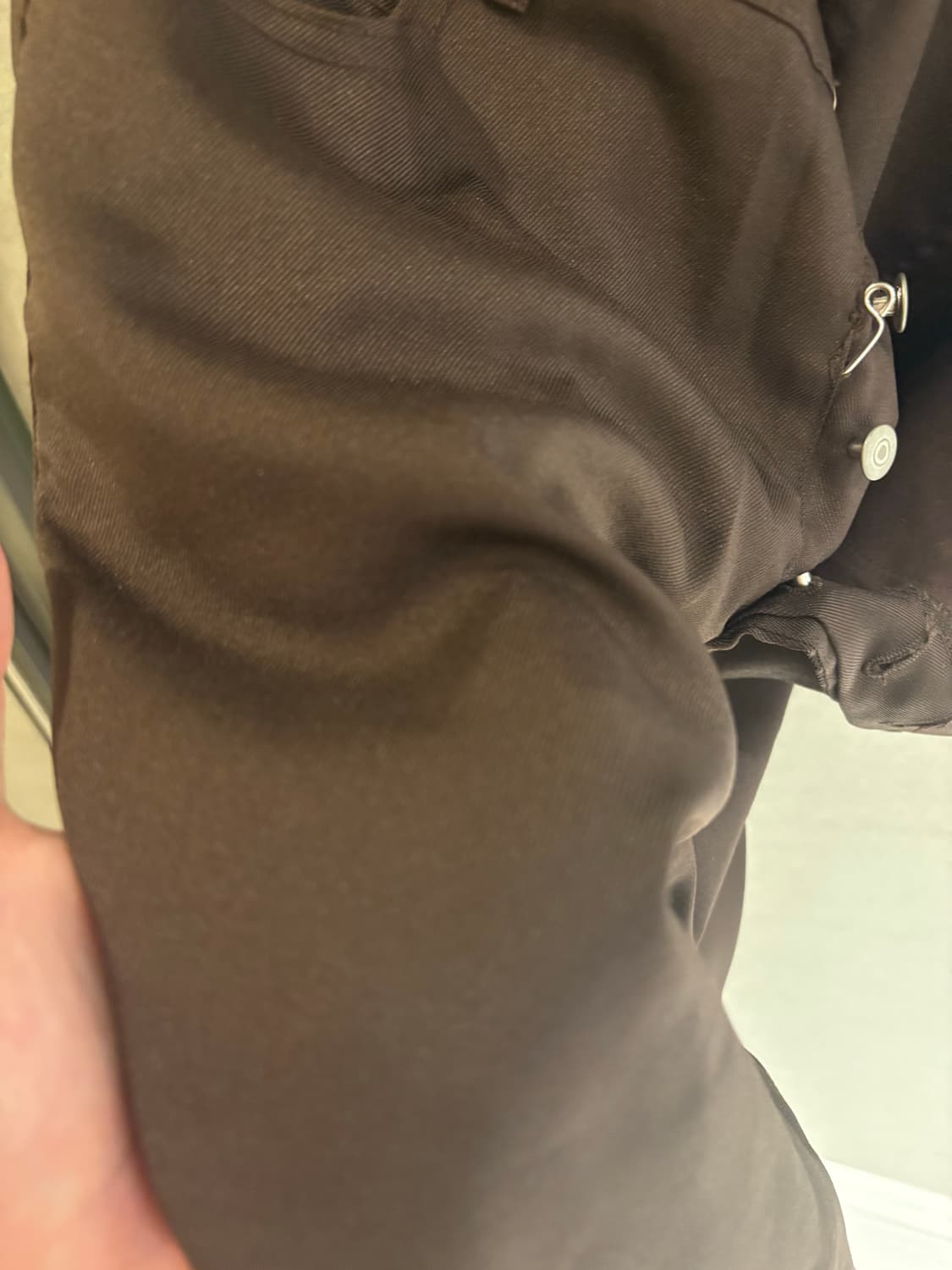 마르지엘라 브라운 부츠컷 팬츠 50 상품이미지4