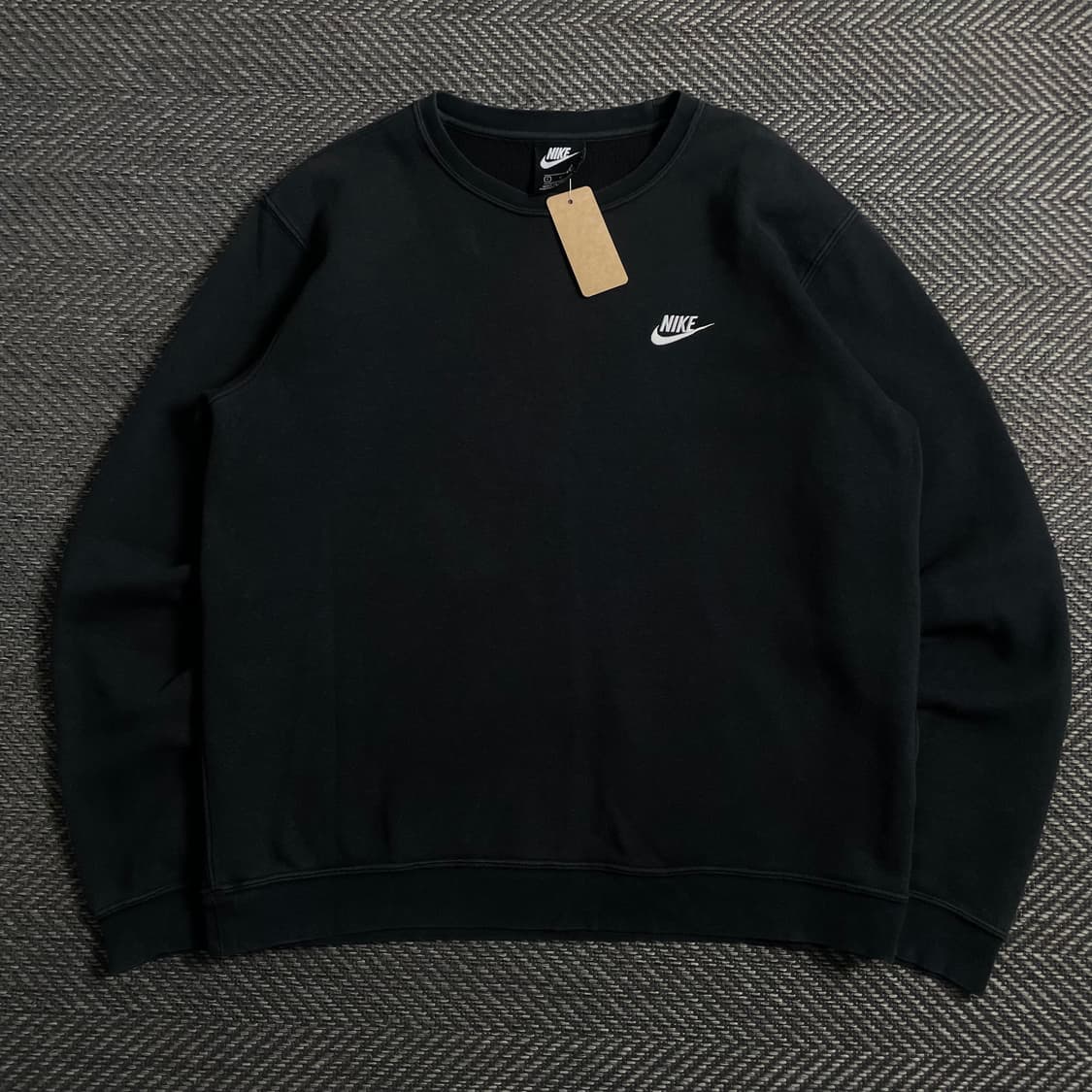 나이키 스우시 크루넥 스웻 맨투맨 블랙y 4647 상품이미지2