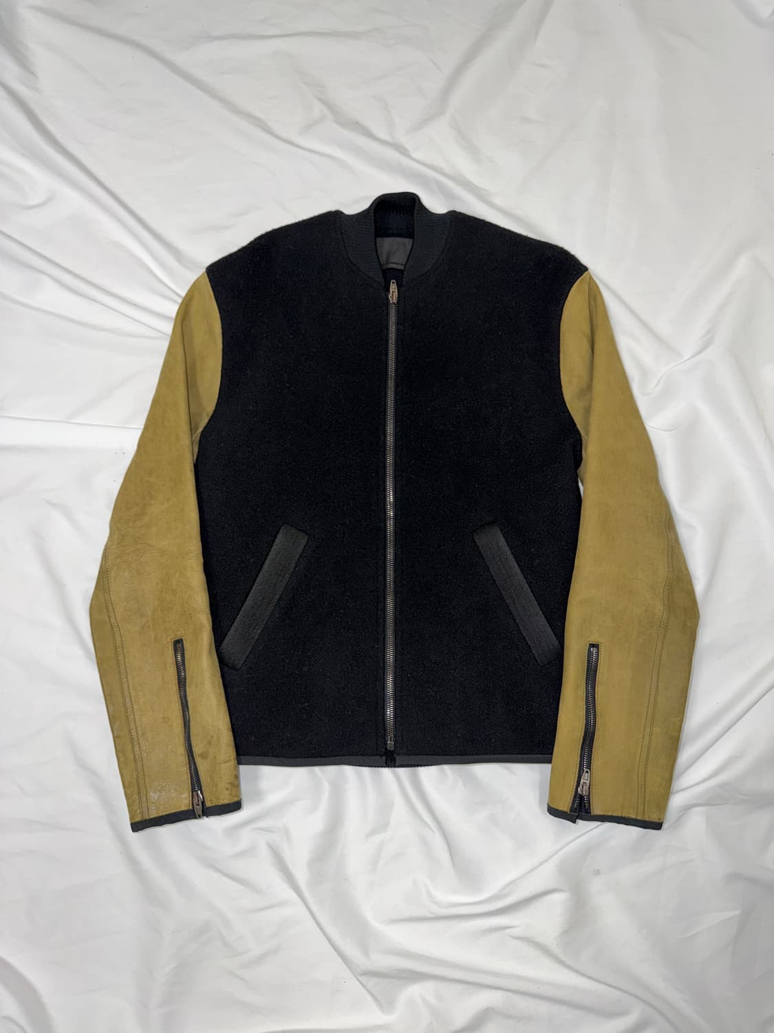 알렉산더왕 레더 슬리브 바시티 자켓 상품이미지4