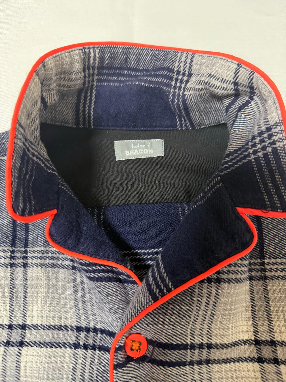 컬러(Kolor) 비컨 파자마 체크 셔츠  상품이미지4