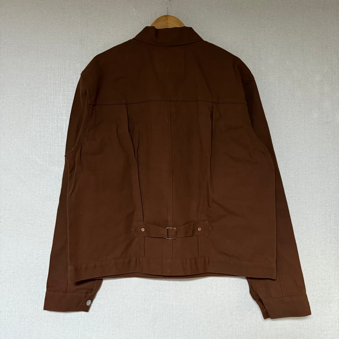 [42]본쿠라 "WILD LIFE TAILOR" 별주 브라운 덕 트러커 상품이미지5