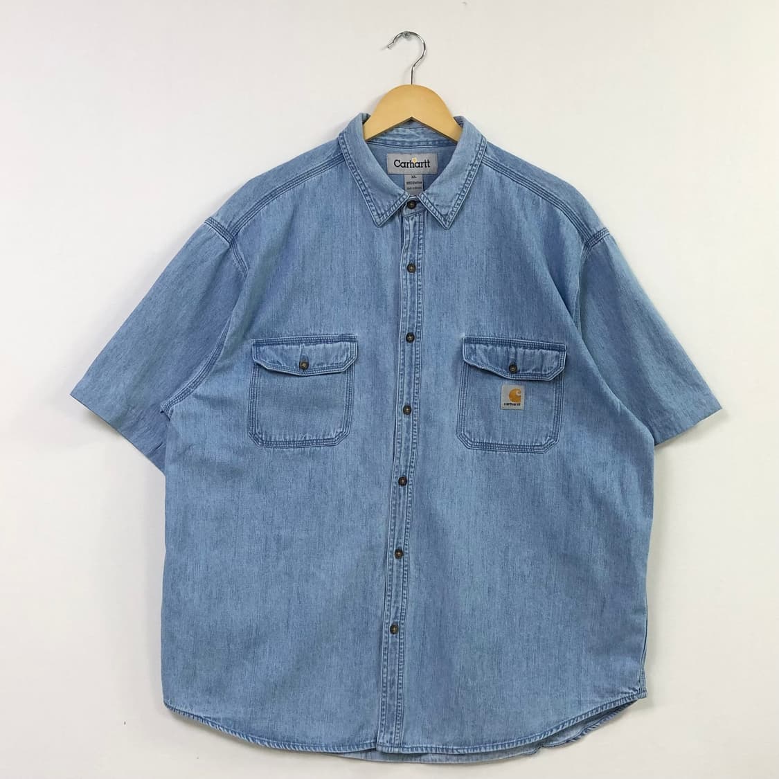 XL 칼하트 데님 셔츠 상품이미지2
