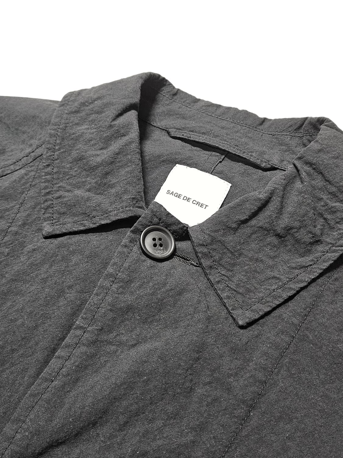 사쥬드크레 크링클 워크자켓 블랙 상품이미지6