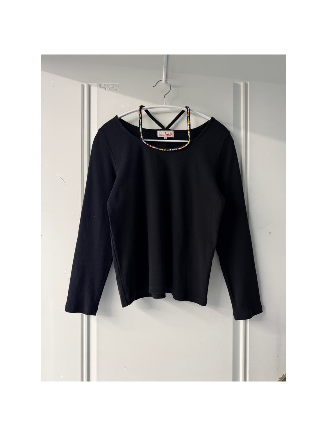 일본빈티지 티티카카 모리 비즈 롱슬리브 상품이미지1