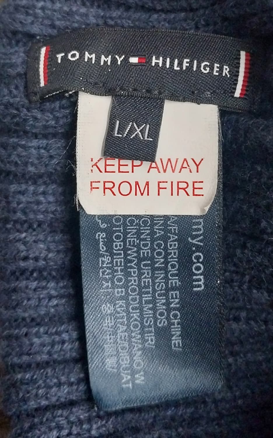 타미힐피거 연 네이비색 비니 L-XL 상품이미지3