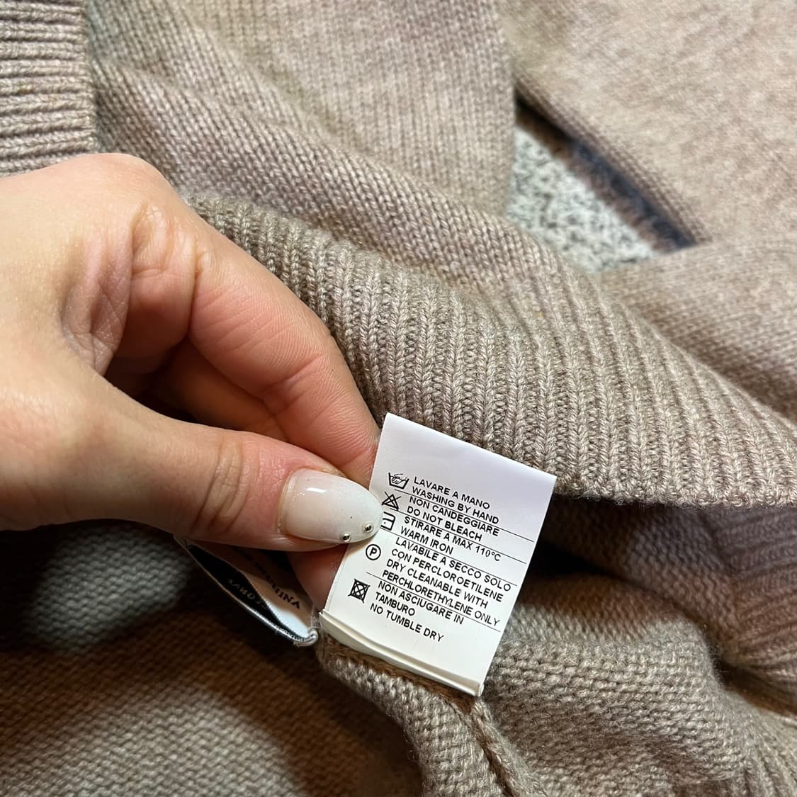 아스페시 엘보우 패치 울 니트 상품이미지6