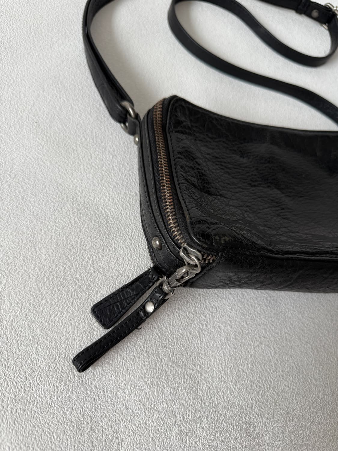 RANCH 레더 크로스백 상품이미지4