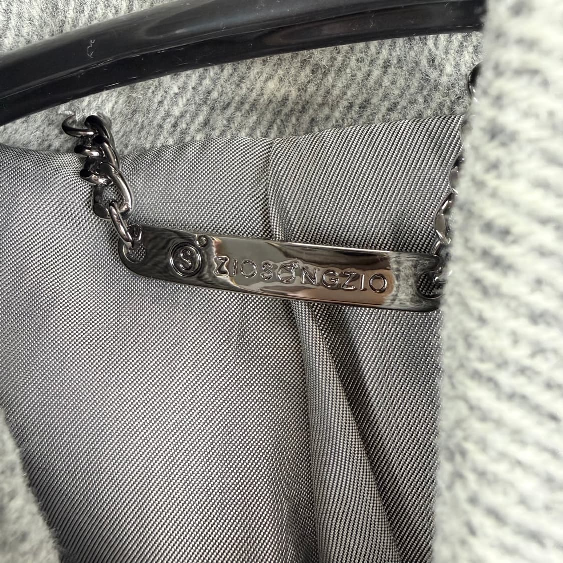 (100) 지오송지오 울 코트 그레이 상품이미지3