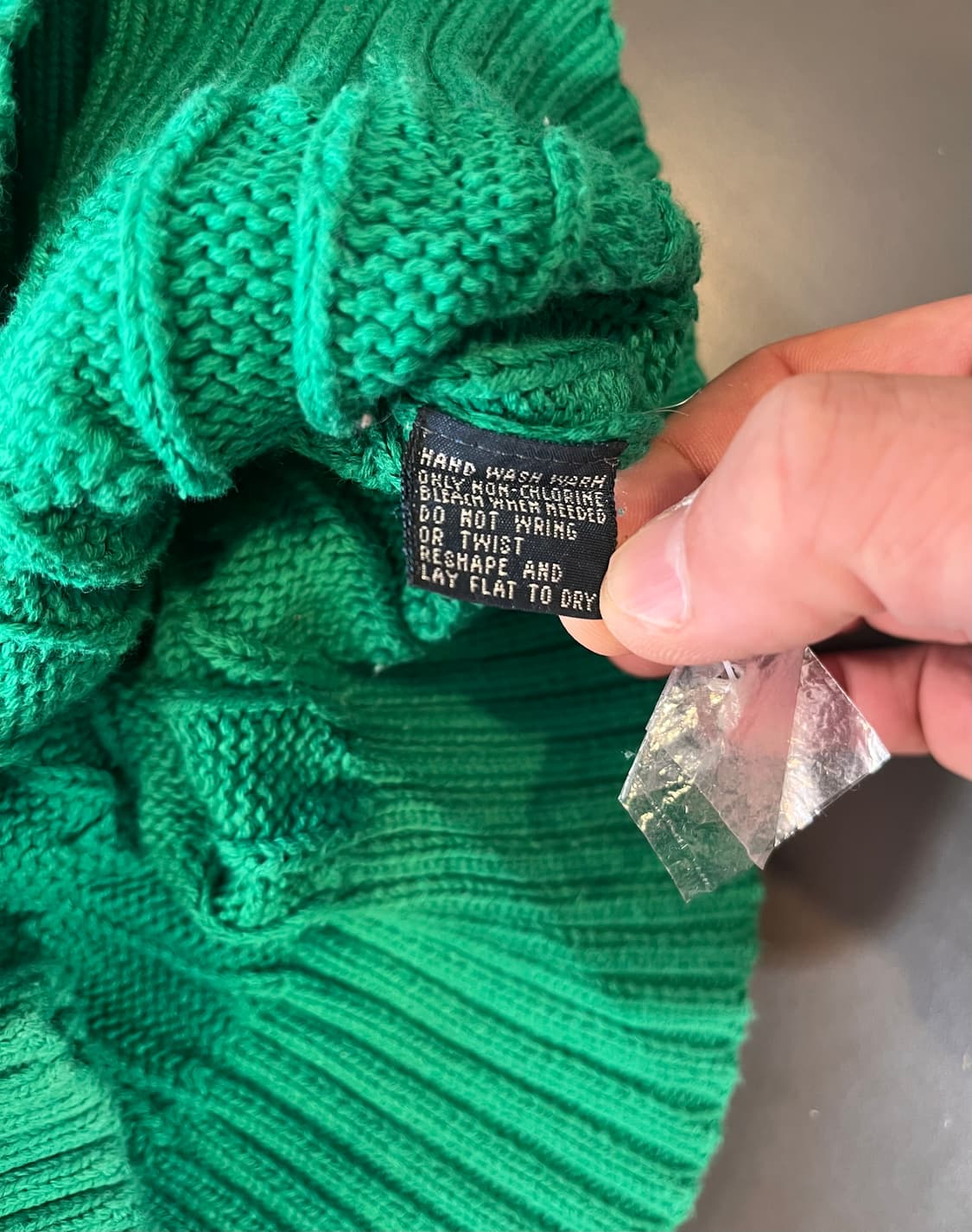 폴로 랄프로렌 케이블 니트 카라 스웨터 (M) 상품이미지7