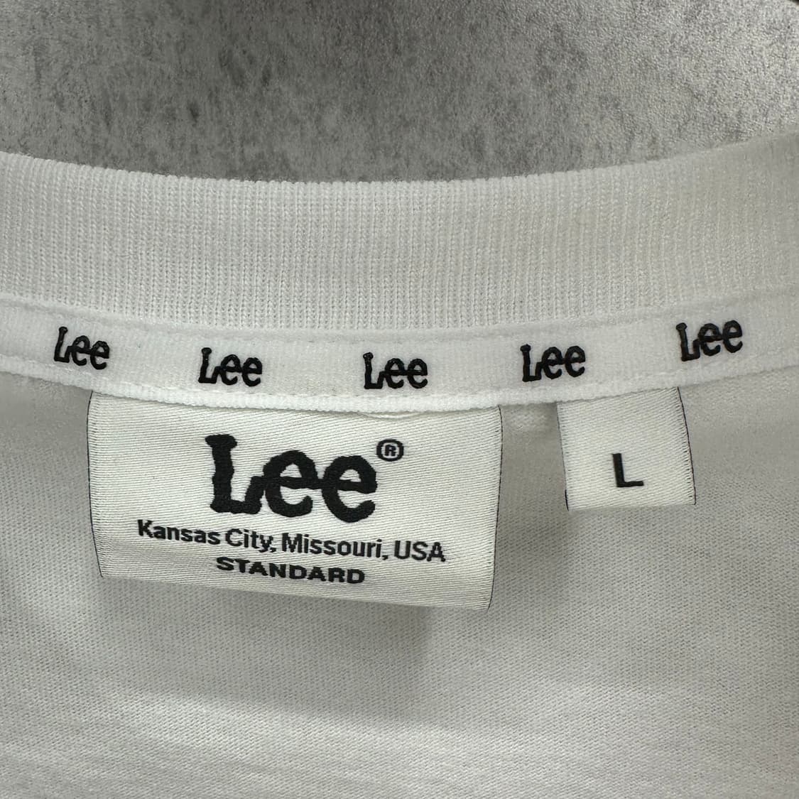 FREE LEE 리 여자 크롭 커스텀 반팔 티셔츠 상품이미지3
