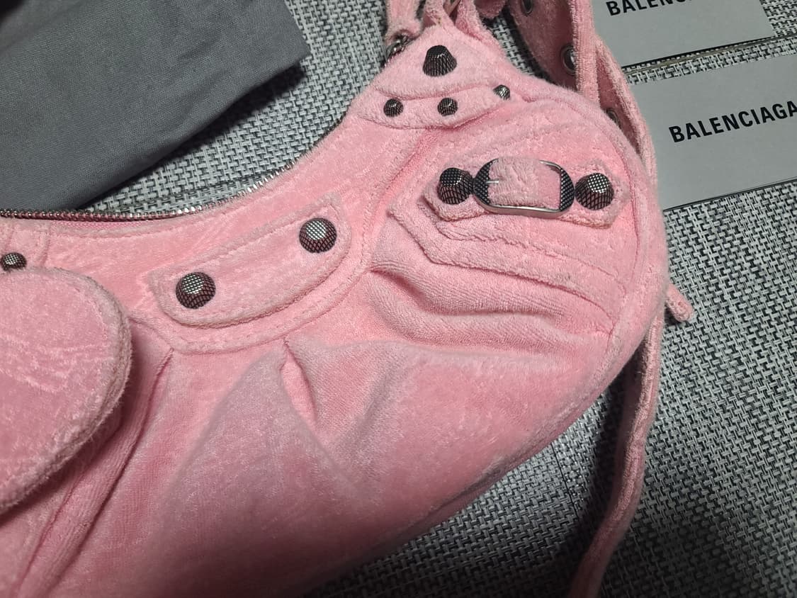 발렌시아가 르카골xs 숄더백 크로스백 핑크 테리 르카골 상품이미지2